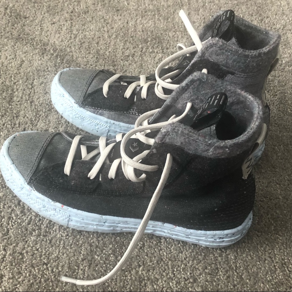 Converse CTAS Crater Hi canvas shoes